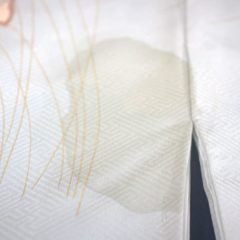 訪問着の汗ジミ