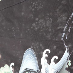 子供祝い着の白カビ