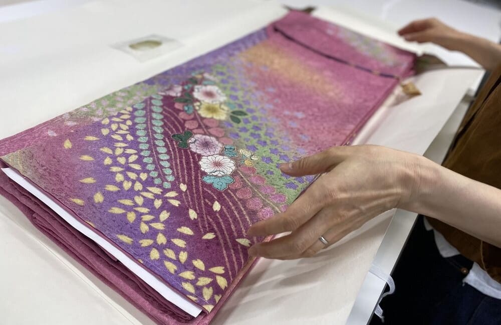 着物向けのたとう紙の役割