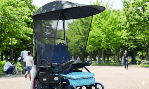 車椅子の暑さ対策
