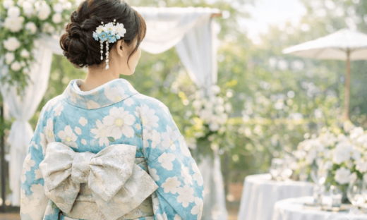 夏の結婚式、袷の着物でも大丈夫？