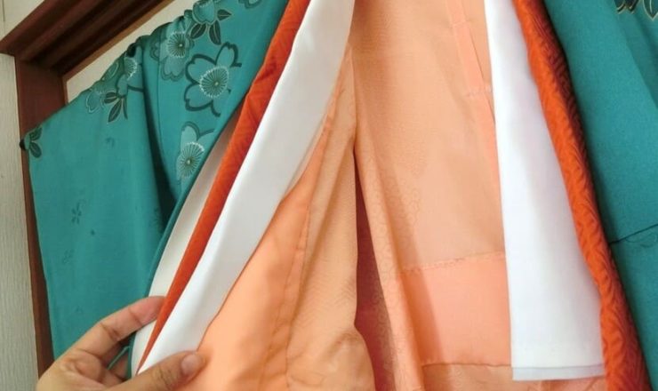 着物の衿シミ汚れ