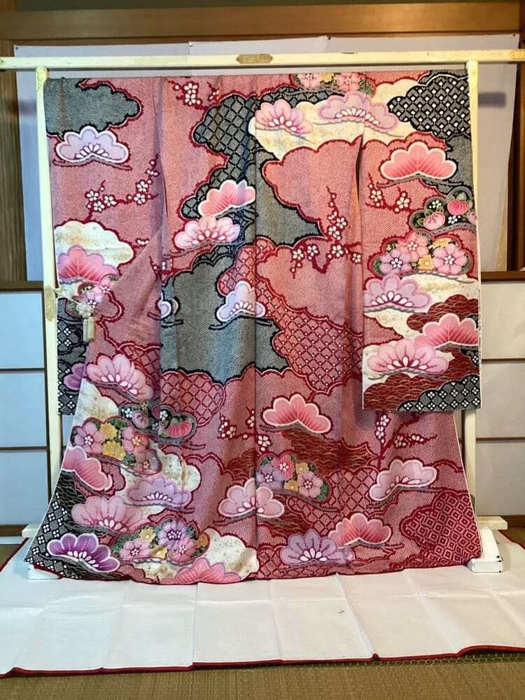 k-107雲取リ絞りに松