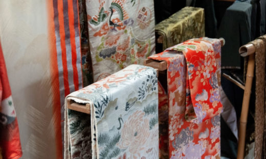 アンティークな着物